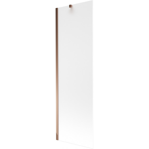 Mexen Next Kádparaván 1 részes 60 x 150 cm, szron, rózsa arany - 895-060-000-00-30-60 Kádparaván