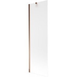 Mexen Next Kádparaván 1 részes 60 x 150 cm, szron, rózsa arany - 895-060-000-00-30-60 Kádparaván Fürdökád Mexen