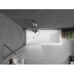 Mexen Next Kádparaván 1 részes 70 x 150 cm, szron, króm - 895-070-000-00-30-01 Kádparaván