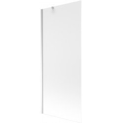 Mexen Next Kádparaván 1 részes 80 x 150 cm, szron, króm - 895-080-000-00-30-01 Kádparaván Fürdökád Mexen