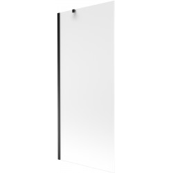 Mexen Next Kádparaván 1 részes 80 x 150 cm, szron, fekete - 895-080-000-00-30-70 Kádparaván Fürdökád Mexen