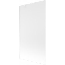 Mexen Next Kádparaván 1 részes 100 x 150 cm, szron,  fehér  - 895-100-000-00-30-20 Kádparaván Fürdökád Mexen