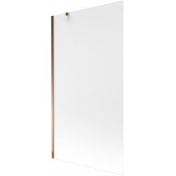 Mexen Next Kádparaván 1 részes 100 x 150 cm, szron, rózsa arany - 895-100-000-00-30-60 Kádparaván Fürdökád Mexen