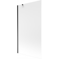 Mexen Next Kádparaván 1 részes 100 x 150 cm, szron, fekete - 895-100-000-00-30-70 Kádparaván Fürdökád Mexen