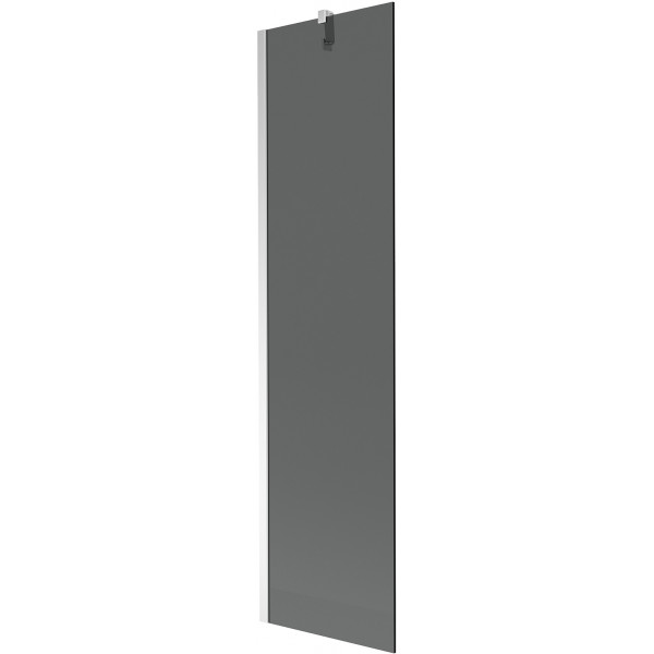 Mexen Next Kádparaván 1 részes 50 x 150 cm, grafit, króm - 895-050-000-00-40-01 Kádparaván