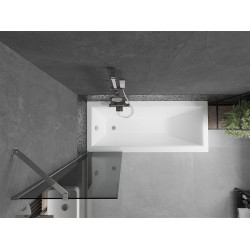 Mexen Next Kádparaván 1 részes 50 x 150 cm, grafit, króm - 895-050-000-00-40-01 Kádparaván