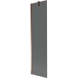 Mexen Next Kádparaván 1 részes 50 x 150 cm, grafit, rózsa arany - 895-050-000-00-40-60 Kádparaván Fürdökád Mexen