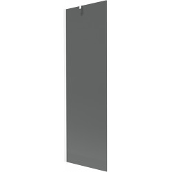 Mexen Next Kádparaván 1 részes 60 x 150 cm, grafit,  fehér  - 895-060-000-00-40-20 Kádparaván Fürdökád Mexen