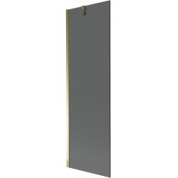 Mexen Next Kádparaván 1 részes 60 x 150 cm, grafit, arany - 895-060-000-00-40-50 Kádparaván Fürdökád Mexen