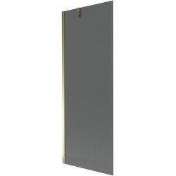 Mexen Next Kádparaván 1 részes 70 x 150 cm, grafit, arany - 895-070-000-00-40-50 Kádparaván Fürdökád Mexen