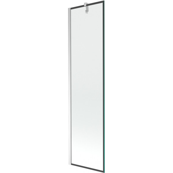 Mexen Next Kádparaván 1 részes 50 x 150 cm, fekete wzór, króm - 895-050-000-00-70-01 Kádparaván