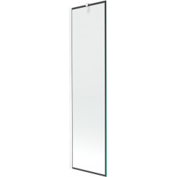 Mexen Next Kádparaván 1 részes 50 x 150 cm, fekete wzór,  fehér  - 895-050-000-00-70-20 Kádparaván Fürdökád Mexen