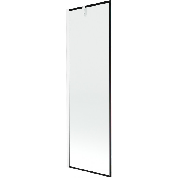 Mexen Next Kádparaván 1 részes 60 x 150 cm, fekete wzór,  fehér  - 895-060-000-00-70-20 Kádparaván