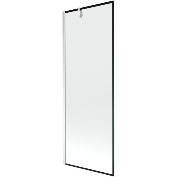 Mexen Next Kádparaván 1 részes 70 x 150 cm, fekete wzór, króm - 895-070-000-00-70-01 Kádparaván