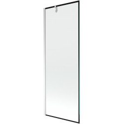 Mexen Next Kádparaván 1 részes 70 x 150 cm, fekete wzór, króm - 895-070-000-00-70-01 Kádparaván Fürdökád Mexen