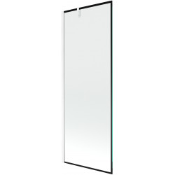 Mexen Next Kádparaván 1 részes 70 x 150 cm, fekete wzór,  fehér  - 895-070-000-00-70-20 Kádparaván Fürdökád Mexen