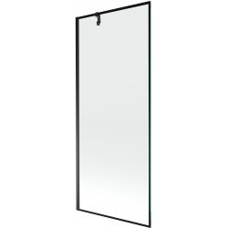 Mexen Next Kádparaván 1 részes 80 x 150 cm, fekete wzór, fekete - 895-080-000-00-70-70 Kádparaván Fürdökád Mexen