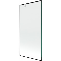 Mexen Next Kádparaván 1 részes 90 x 150 cm, fekete wzór, króm - 895-090-000-00-70-01 Kádparaván Fürdökád Mexen