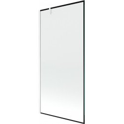 Mexen Next Kádparaván 1 részes 90 x 150 cm, fekete wzór,  fehér  - 895-090-000-00-70-20 Kádparaván Fürdökád Mexen