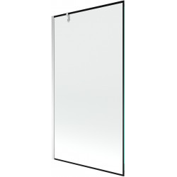 Mexen Next Kádparaván 1 részes 100 x 150 cm, fekete wzór, króm - 895-100-000-00-70-01 Kádparaván Fürdökád Mexen