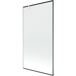 Mexen Next Kádparaván 1 részes 100 x 150 cm, fekete wzór,  fehér  - 895-100-000-00-70-20 Kádparaván Fürdökád Mexen