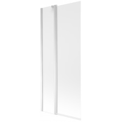 Mexen Flip Kádparaván 1 részes 80 x 150 cm, szron, króm - 894-080-101-01-30 Kádparaván Fürdökád Mexen