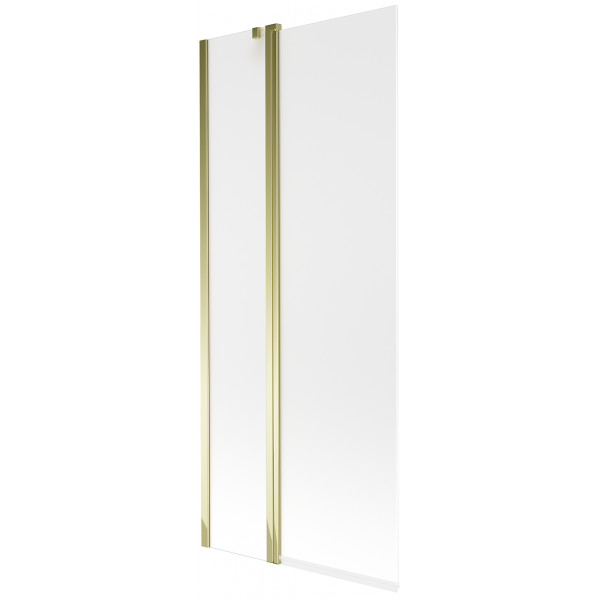 Mexen Flip Kádparaván 1 részes 80 x 150 cm, szron, arany - 894-080-101-50-30 Kádparaván