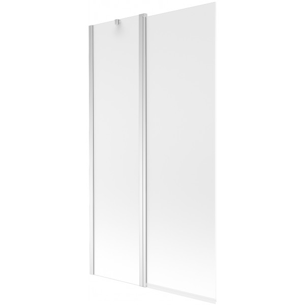 Mexen Flip Kádparaván 1 részes 100 x 150 cm, szron, króm - 894-100-101-01-30 Kádparaván