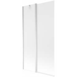 Mexen Flip Kádparaván 1 részes 100 x 150 cm, szron, króm - 894-100-101-01-30 Kádparaván Fürdökád Mexen