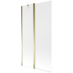 Mexen Flip Kádparaván 1 részes 100 x 150 cm, szron, arany - 894-100-101-50-30 Kádparaván Fürdökád Mexen