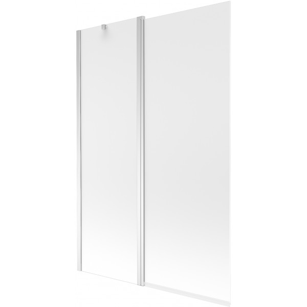 Mexen Flip Kádparaván 1 részes 120 x 150 cm, szron, króm - 894-120-101-01-30 Kádparaván