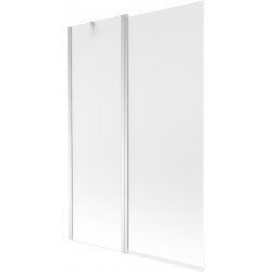Mexen Flip Kádparaván 1 részes 120 x 150 cm, szron, króm - 894-120-101-01-30 Kádparaván Fürdökád Mexen