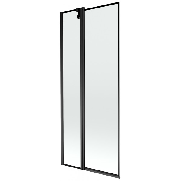 Mexen Flip Kádparaván 1 részes 80 x 150 cm, fekete wzór, fekete - 894-080-101-70-70 Kádparaván