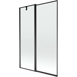 Mexen Flip Kádparaván 1 részes 120 x 150 cm, fekete wzór, fekete - 894-120-101-70-70 Kádparaván Fürdökád Mexen