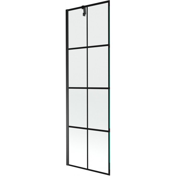Mexen Next Kádparaván 1 részes 60 x 150 cm, fekete wzór, fekete - 895-060-000-00-77-70 Kádparaván