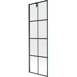Mexen Next Kádparaván 1 részes 60 x 150 cm, fekete wzór, fekete - 895-060-000-00-77-70 Kádparaván Fürdökád Mexen