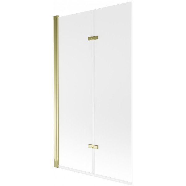 Mexen Castor Kádparaván 2 részes 100 x 150 cm, szron, arany - 892-100-002-50-30 Kádparaván