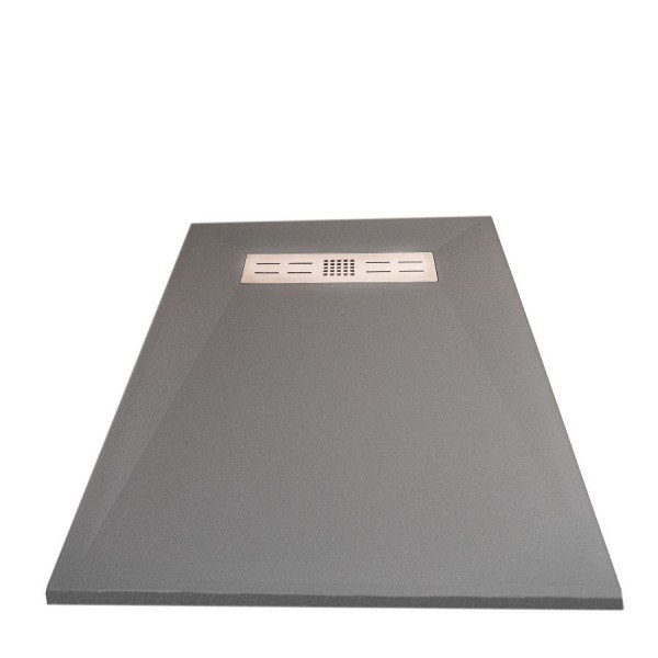 Imp  Prémium Szürke   70 X 100 Kompozit zuhanytálca Kompozit zuhanytálca