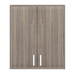 Nerva 60 fali szekrény 2 ajtóval, rauna szil Fürdöszoba fali szekrény Fürdöszoba fali szekrény Luxury