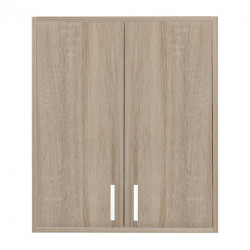 Nerva 60 fali szekrény 2 ajtóval, sonoma tölgy Fürdöszoba fali szekrény