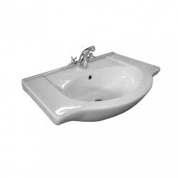Nerva 65 cm-es butorhoz alsószekrény, mosdóval, Sonoma tölgy Mosdószekrény