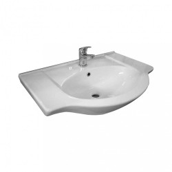 Nerva 75 cm-es butorhoz alsószekrény, mosdóval, Sonoma tölgy Mosdószekrény
