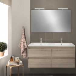 Porto Prime 120 komplett fürdöszoba bútor sonoma tölgy szinben Komplett fürdöszoba butor