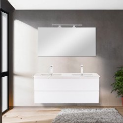 Vario Pull 120 alsó szekrény mosdóval antracit-fehér Mosdószekrény Mosdószekrény Luxury