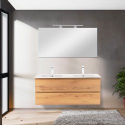 Vario Pull 120 alsó szekrény mosdóval antracit-tölgy Mosdószekrény Mosdószekrény Luxury