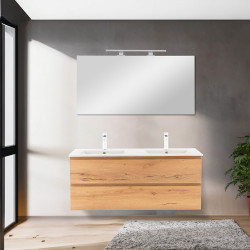 Vario Pull 120 alsó szekrény mosdóval tölgy-tölgy Mosdószekrény Mosdószekrény Luxury
