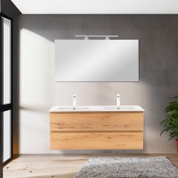 Vario Pull 120 alsó szekrény mosdóval tölgy-tölgy Mosdószekrény Mosdószekrény Luxury