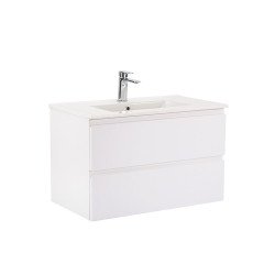 Vario Pull 80 alsó szekrény mosdóval fehér-fehér Mosdószekrény Mosdószekrény Luxury