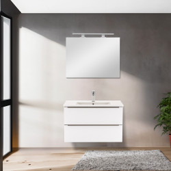 Vario Trim 80 alsó szekrény mosdóval fehér-fehér Mosdószekrény Mosdószekrény Luxury