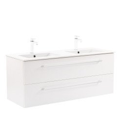 Vario Clam 120 alsó szekrény mosdóval fehér-fehér Mosdószekrény Mosdószekrény Luxury